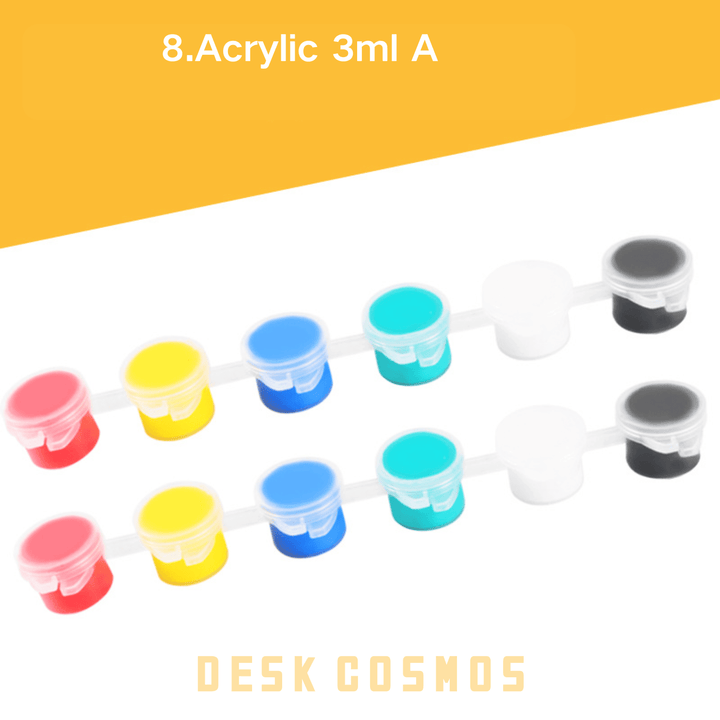 Rich Color Acrylic Paint Set Art Supplies for DIY Enthusiasts