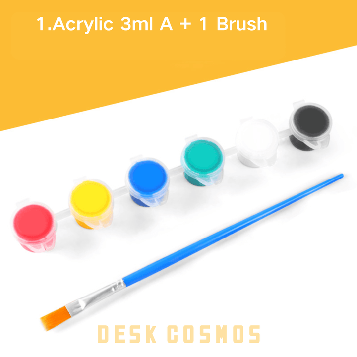 Rich Color Acrylic Paint Set Vibrant Acrylic Paint for DIY
