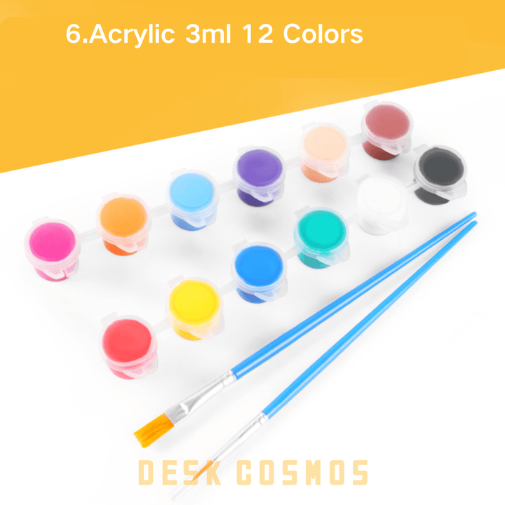 Rich Color Acrylic Paint Set for Art and DIY Projects Main Image