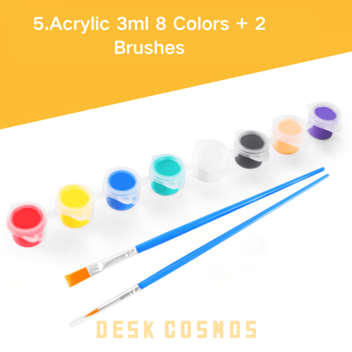 Rich Color Acrylic Paint Set DIY Painting with Rich Colors