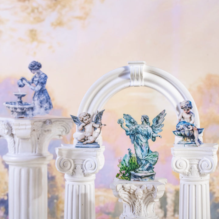 Roman Garden Sculpture Decorative Stickers Scrapbook Projects