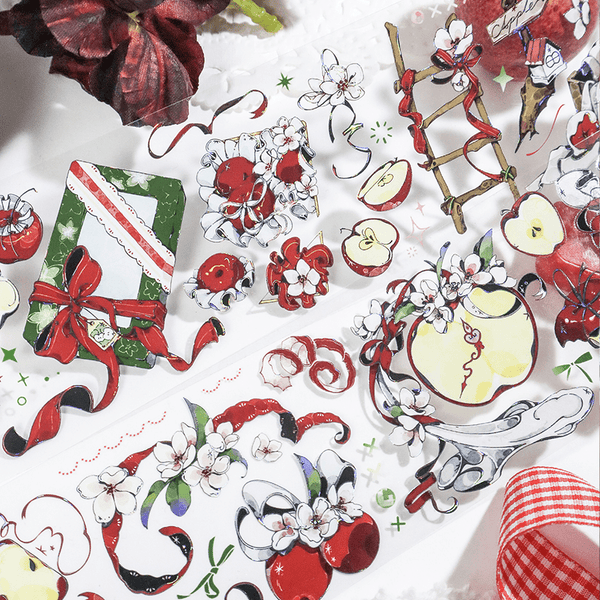 Romance PET Tape Apple Knot Magic DIY Craft Materials