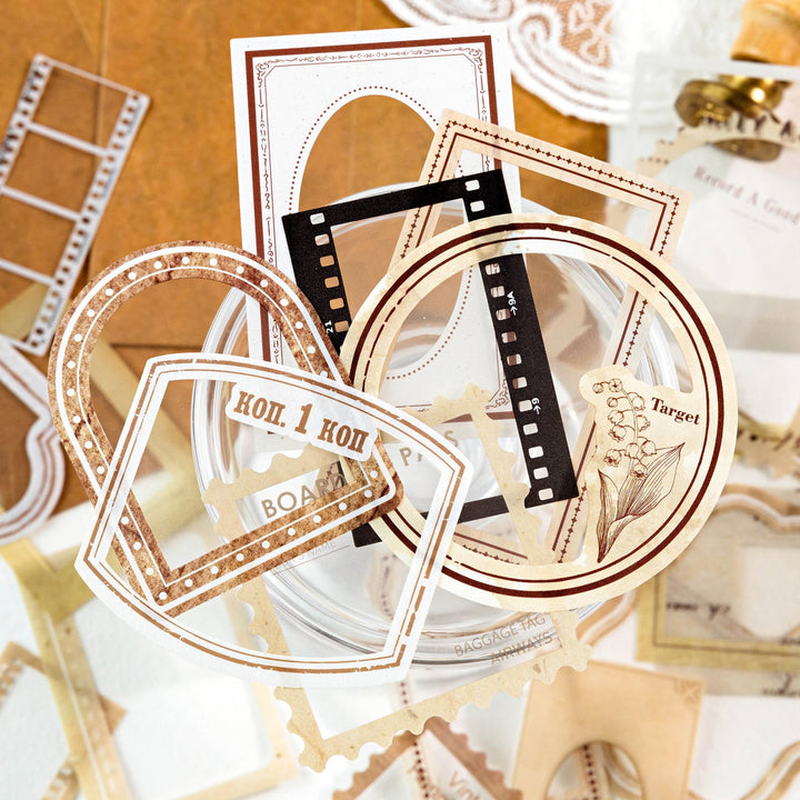 Memory Frame View Photo Frame Stickers Perfect for Journals