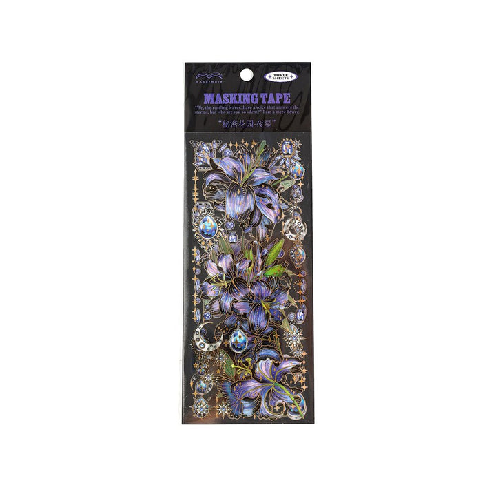 Secret Garden PET Stickers Artistic Use for Paper Crafts