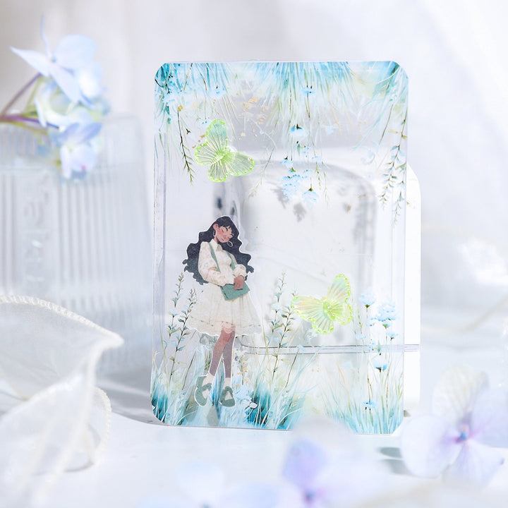 Romantic PET Tape Snowy Garden aesthetic floral tape