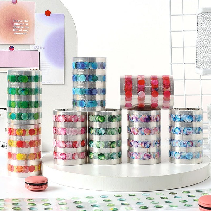 Fleeting Time PET Bubbles Tape for Romantic Collage