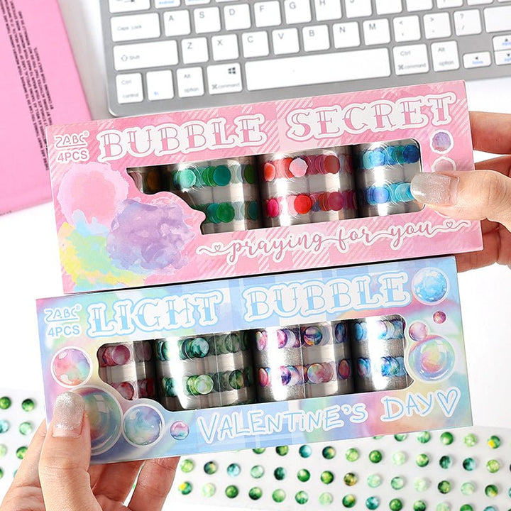 Fleeting Time Transparent PET Tape for Layering Art