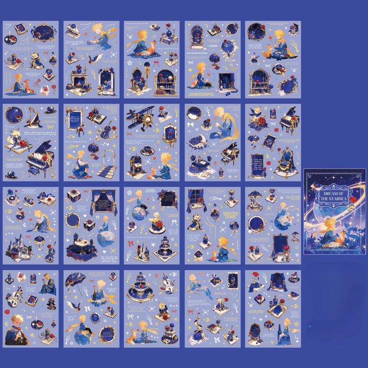 Prince Universe Series PET Stickers Great for Diary Creation