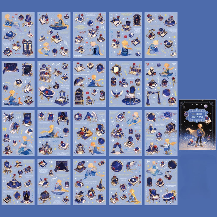 Prince Universe Series PET Stickers Perfect for Phone Case Decoration