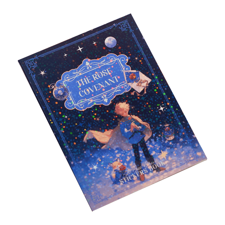 Romantic Sticker Books Prince Universe Series Sky and Flower Art
