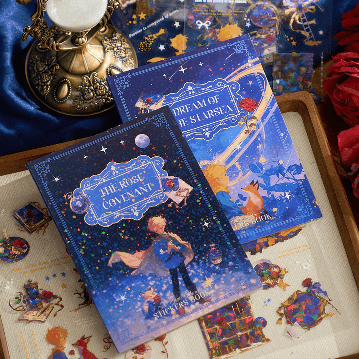 Romantic Sticker Books Prince Universe Series Art Character Stickers