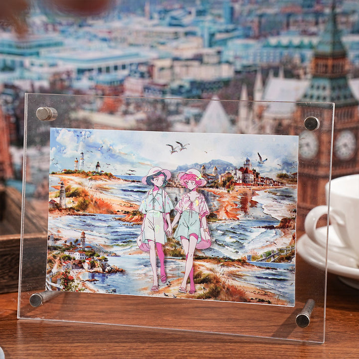 Scenery along the way PET Tapes City Countryside Natural Scenery Travel Journal Main Image