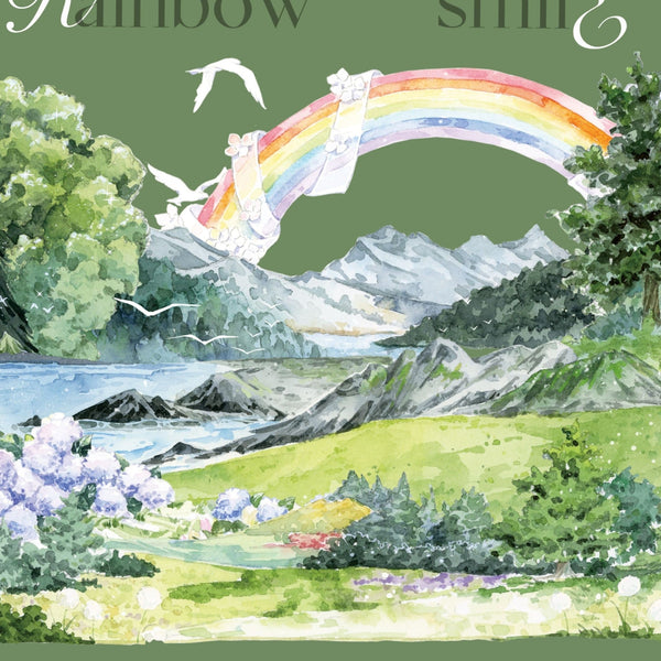 Rainbow Smile PET Tapes For DIY Journaling