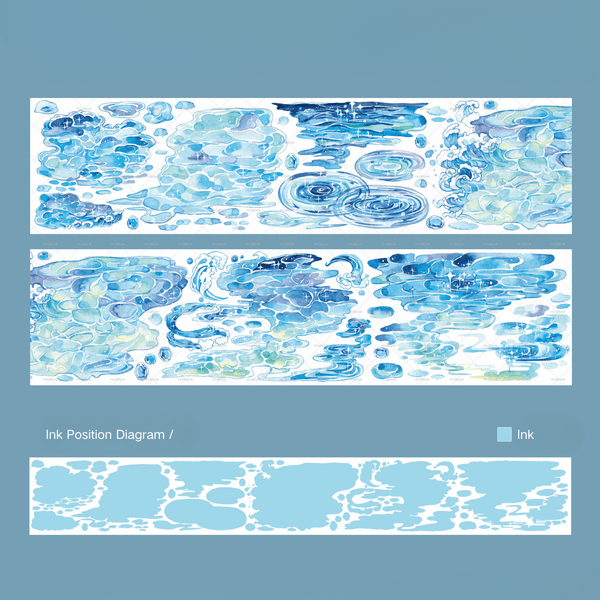 Scenery Creation Tape Bilan Lake For Journal