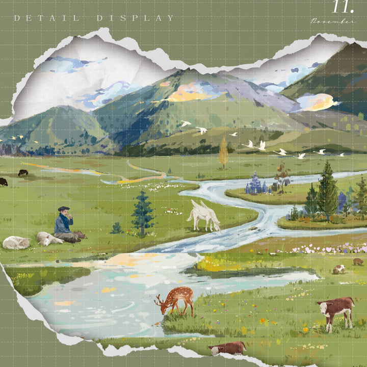 Shan Jian Forest Mood Scenery Creation Tapes Natural Scenery