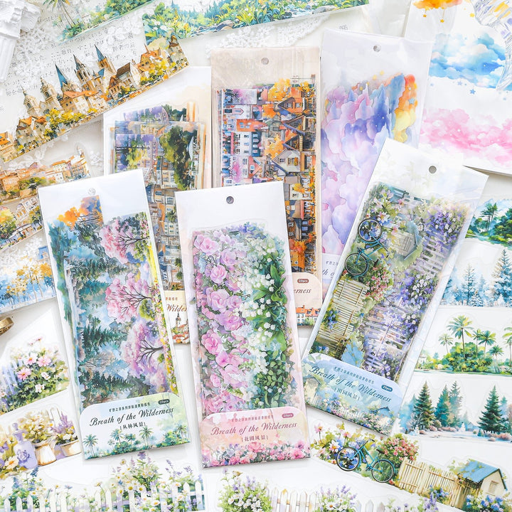 Scenery Landscape Stickers Breath of the Wildemess Nature Themes