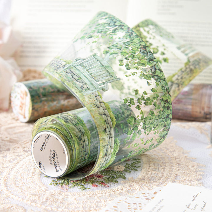 Go Swing Together PET Tape Decorative Plant and Flower Art