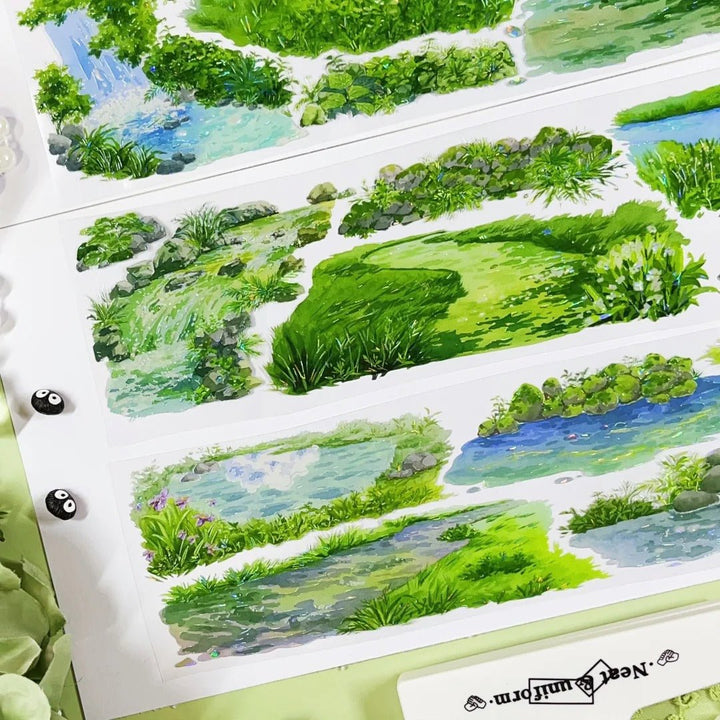 Mountain Stream PET Tape Mountain Stream Japanese Style