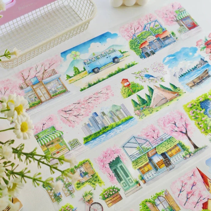 Sakura Corridor Artistic Tape Perfect for Scrapbook Fans