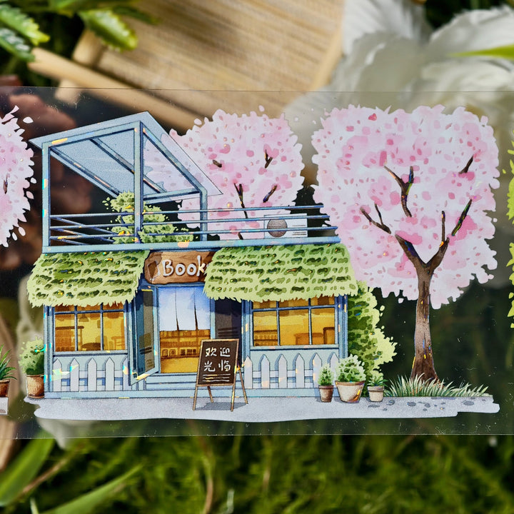 Sakura Corridor PET Tape Japanese Inspired Elements