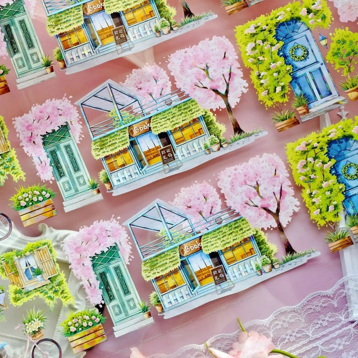 Sakura Corridor Pearlescent Tape Perfect for Decoration