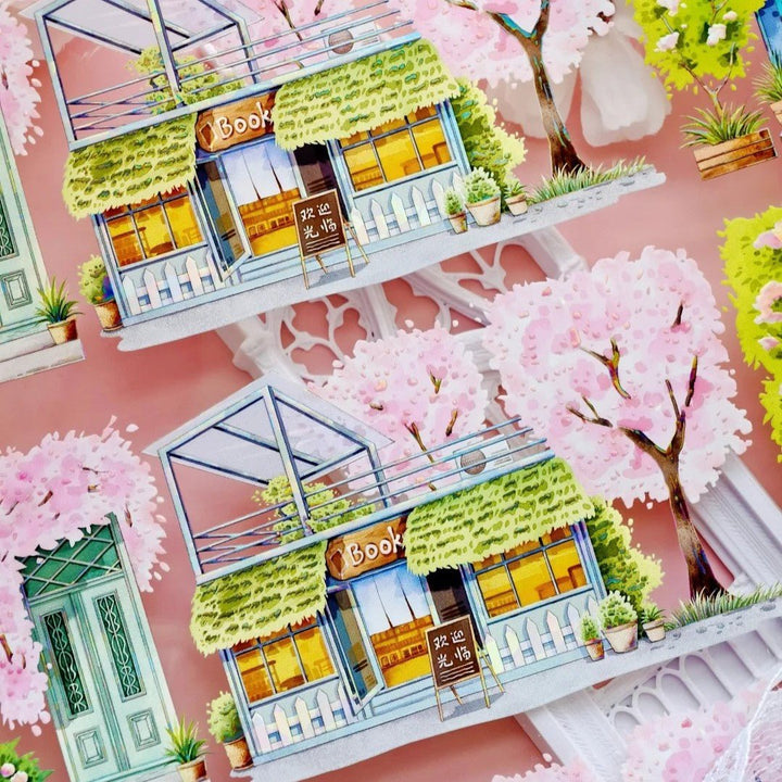 Sakura Corridor City Countryside Tape Suitable for Crafts