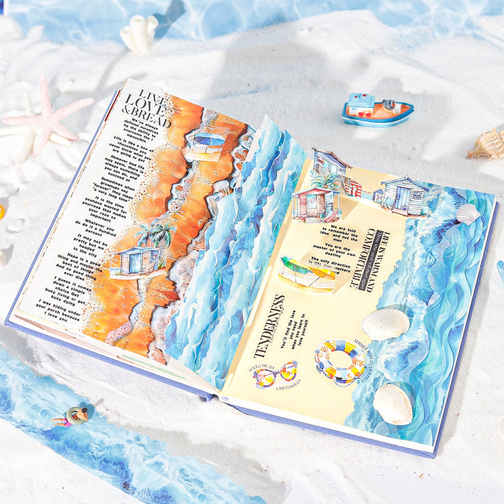 Scenery PET Tape Sea and Shore Aesthetic Journal Set