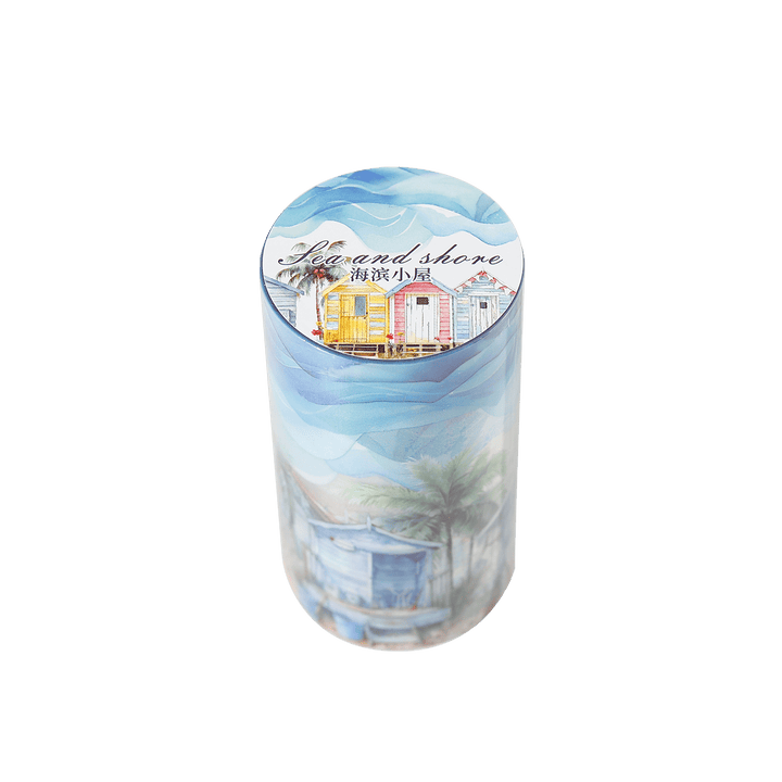 Sea and Shore PET Tape for Diary Decoration Ideas