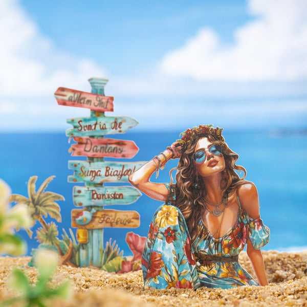Summer Travel Stickers Travel Journal DIY Kit