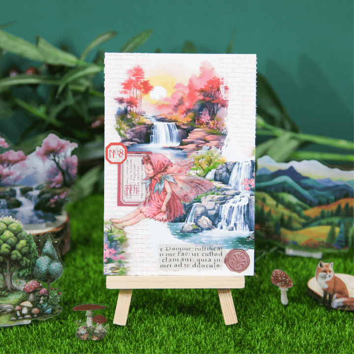 Shanjian Series PET Stickers Travel Journal Nature and Seasonal Scenery