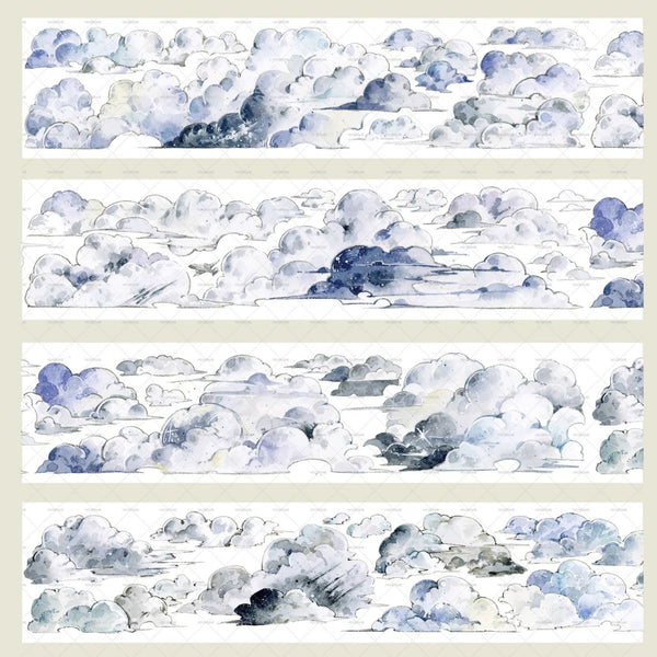 Sky Scenery Tape Cloudy Theme Suitable for Scrapbook