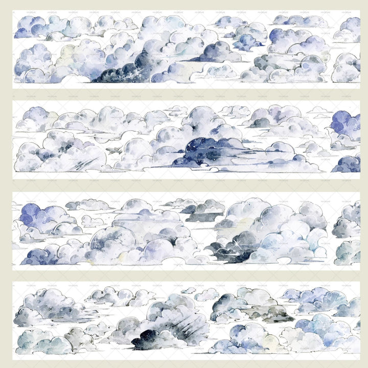 Sky Scenery Tape Cloudy Theme Suitable for Scrapbook