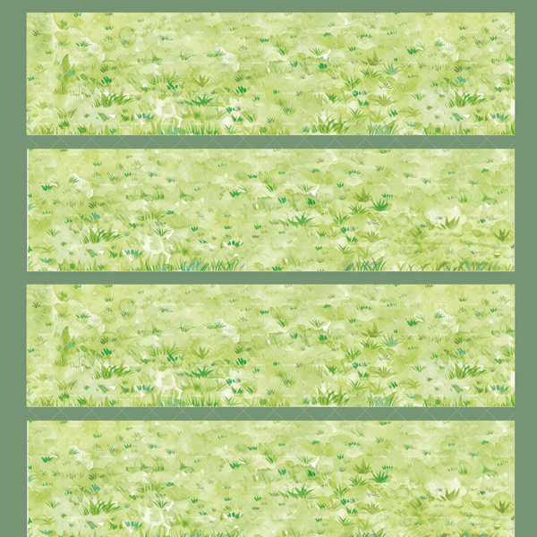 Ground Scenery PET Tape Spring Grass Mood