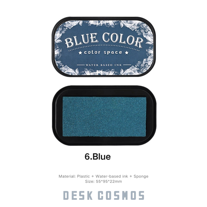 Colorful Space Blue Ink Pad Calm Classic for Journals