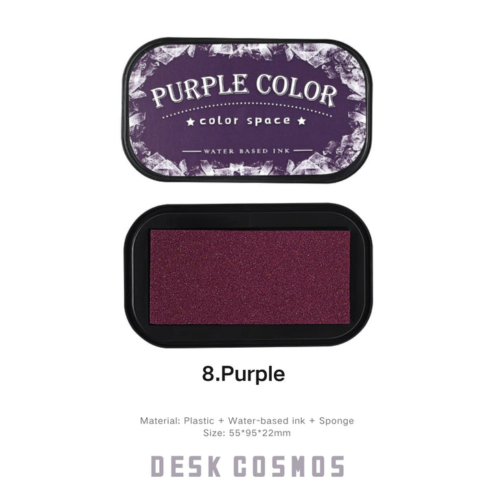 Colorful Space Purple Ink Pad Elegant Shade for Crafts