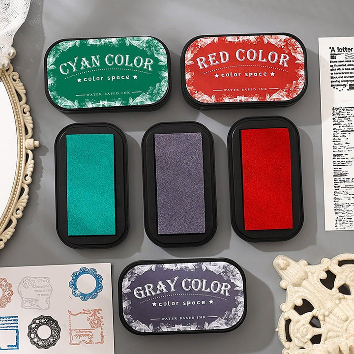 Colorful Space Ink Pad for Scrapbooking and Journaling Use