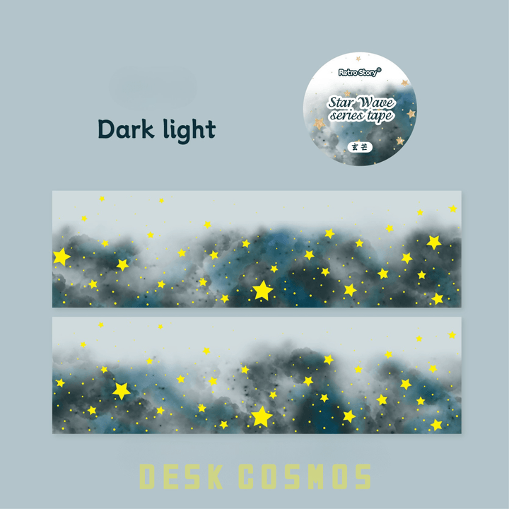 Star LAN Dark Light PET Tape Dreamy Cosmic Vibe
