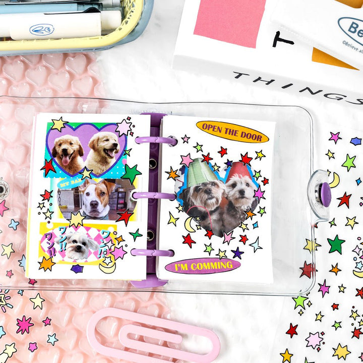 Starry Resin Stickers for Custom Phone Case Decoration