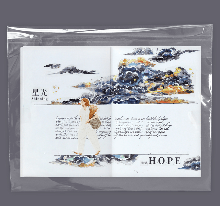 Scenery Tape Starry PET Romance