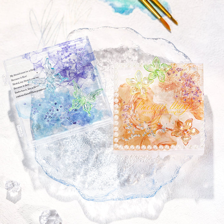 Stickers Infused with a Colorful Romance Magic PET Scrapbook Decoration