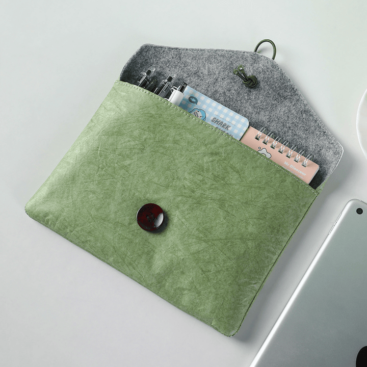 Storage Bags for Stickers Paper Olive Green Storage