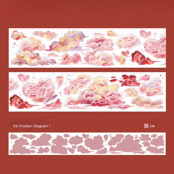 Scenery Tape Sunset Mood Sky Theme