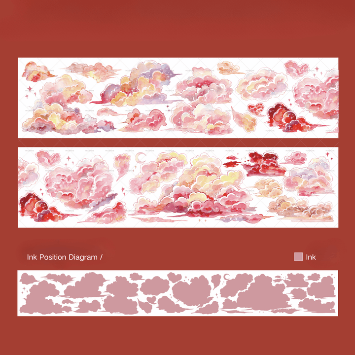 Scenery Tape Sunset Mood Sky Theme