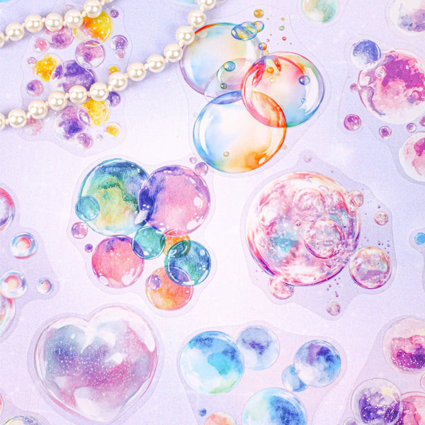 Dream Bubble Wonderland stickers Artistic bubble journaling