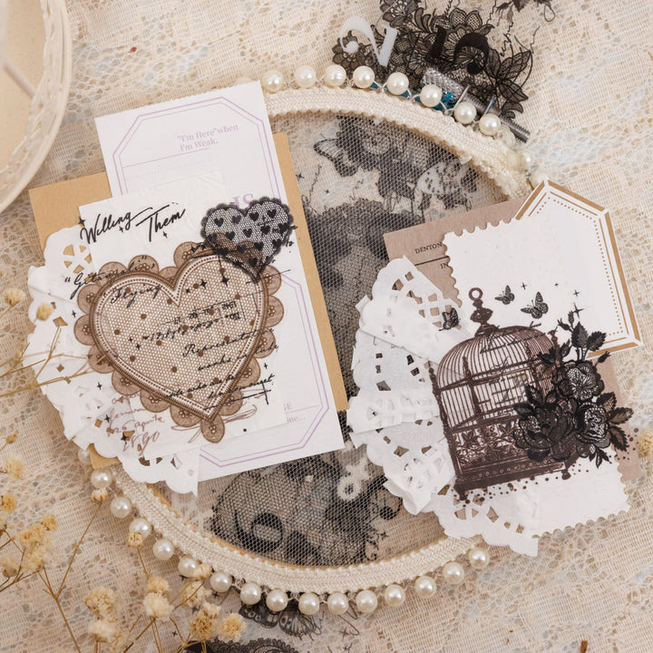 The Dream of Lace PET Tape for Collage Art Journals