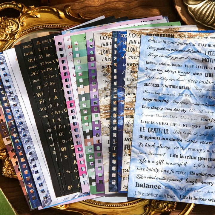 Text Art Series Scrapbook Essentials With Quotes