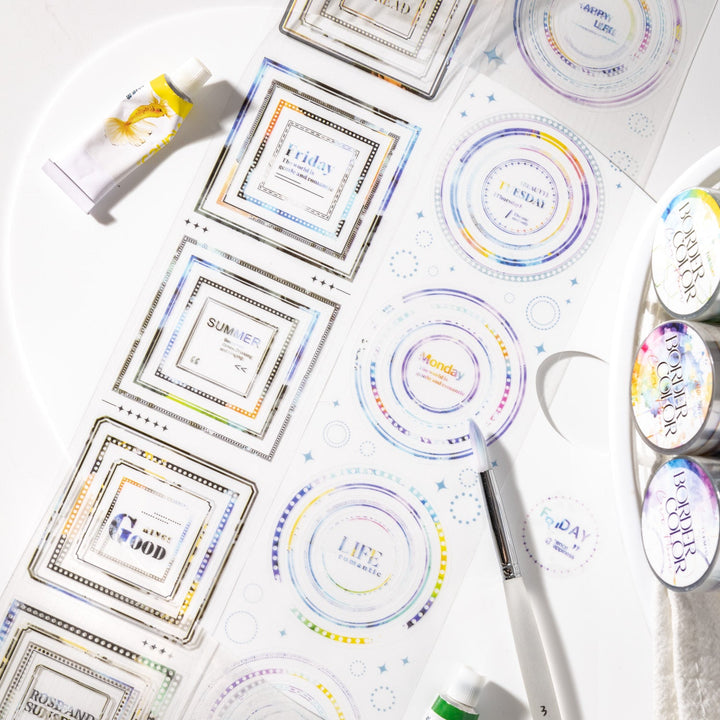 The Color Border Decorative Tape For Personalized Decoration