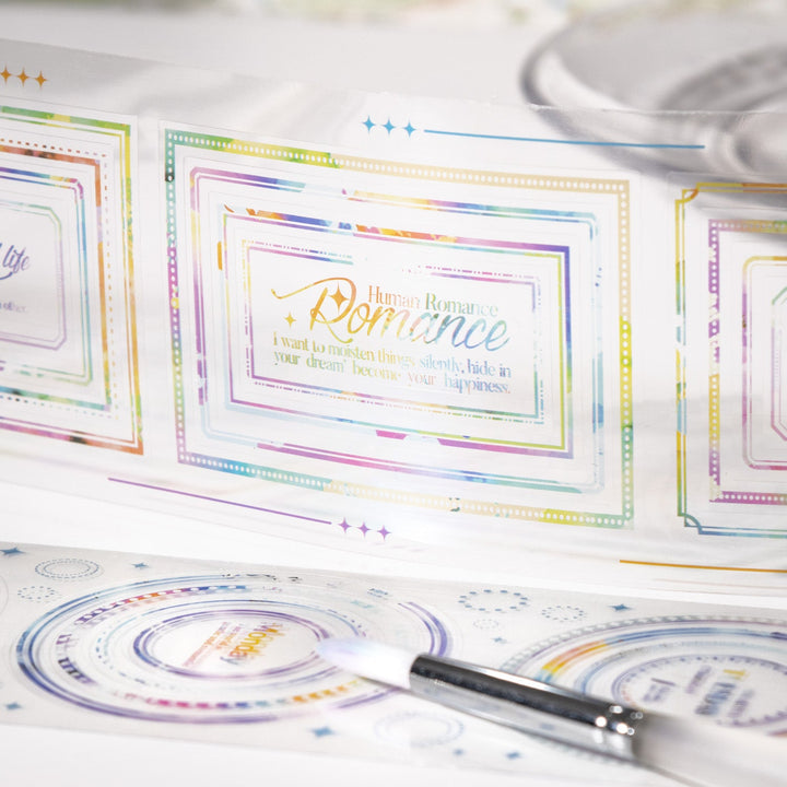 The Color Border Scrapbooking PET Tape Perfect For Decoration