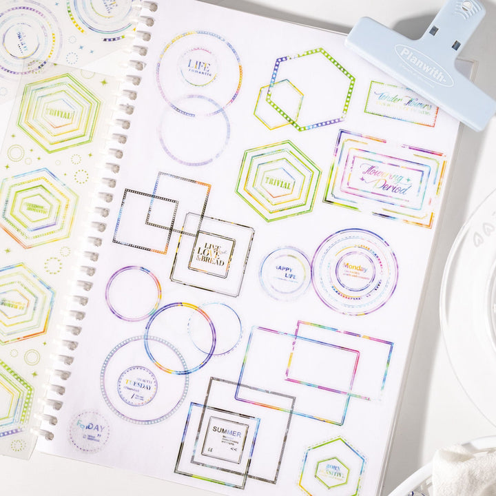 The Color Border Scrapbooking PET Tape Suitable For Art Projects