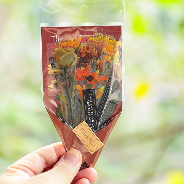The Garden of Eres Decorative Dried Flower Stickers for Crafting